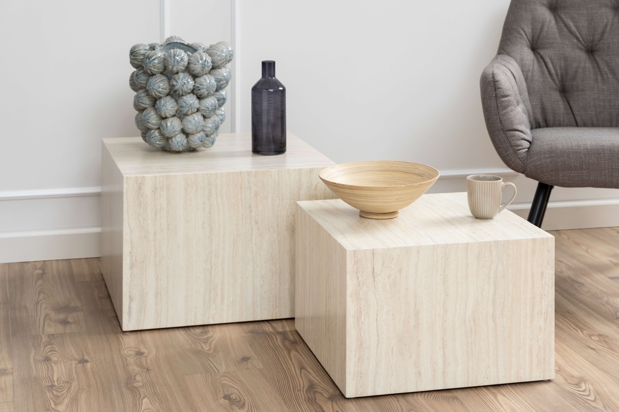 ACTONA GROUP Couchtisch »Dice Couchtischsatz, Beistelltisch, Kaffeetisch, S günstig online kaufen