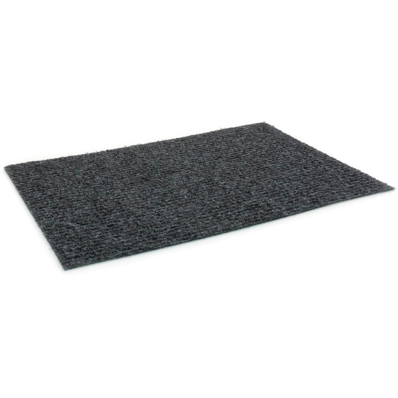PRIMAFLOR-IDEEN IN TEXTIL Nadelvliesteppich »MALTA« rechteckig 2, 5 mm Höhe Uni-Farben, strapazierfähig & pflegeleicht, Kurzflor, Nadelvlies anthrazit