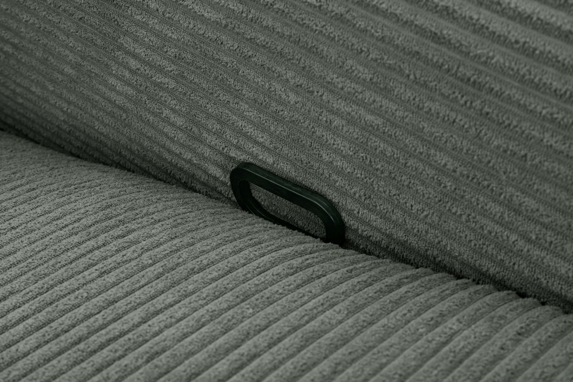Home affaire Ecksofa »SKAANE in Cord, L-Form, 274 cm, manuelle u. elektrische Funktion,«, rundes Design, Kopfteilverstellung, Federkernpolsterung