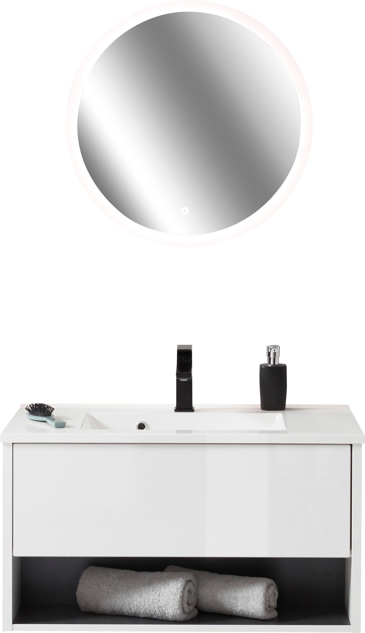 Places of Style Badmöbel-Set »Studio Line, Bad im modernen Design, 2-teilig günstig online kaufen