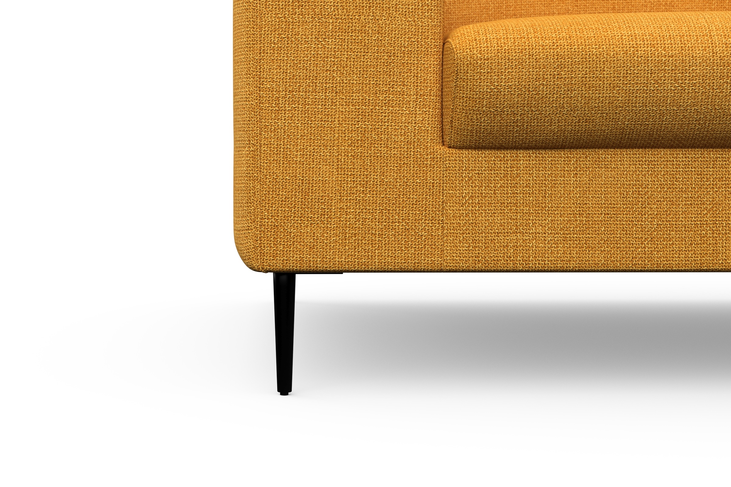 DOMO collection Ecksofa »Modica, zeitlos und elegant, L-Form«, moderne Optik mit extrabreiter Recamiere, auch in Cord