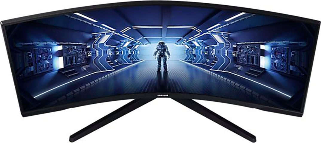 Samsung Curved-Gaming-LED-Monitor »Odyssey G5 C34G55TWWP«, 86 cm/34 Zoll,  3440 x 1440 px, WQHD, 1 ms Reaktionszeit, 165 Hz, 1ms (MPRT) online kaufen