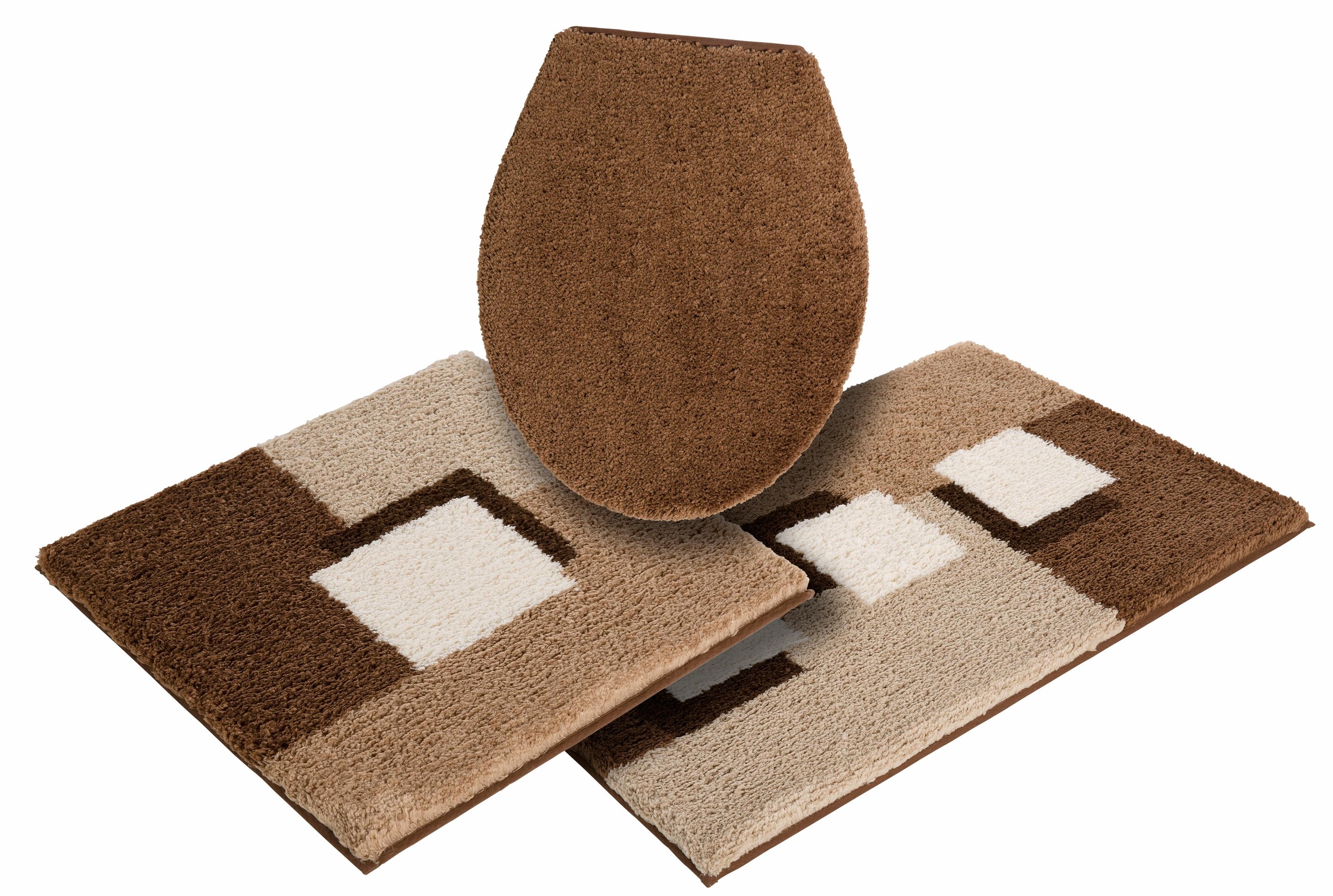 my home Badematte »Ada, Badvorleger, Badezimmer Teppich«, rutschhemmend bes günstig online kaufen