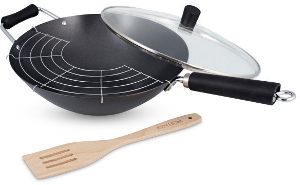 KEN HOM Wok »Excellence« Stahl Set, 3 Stk. tlg. Induktion günstig online kaufen