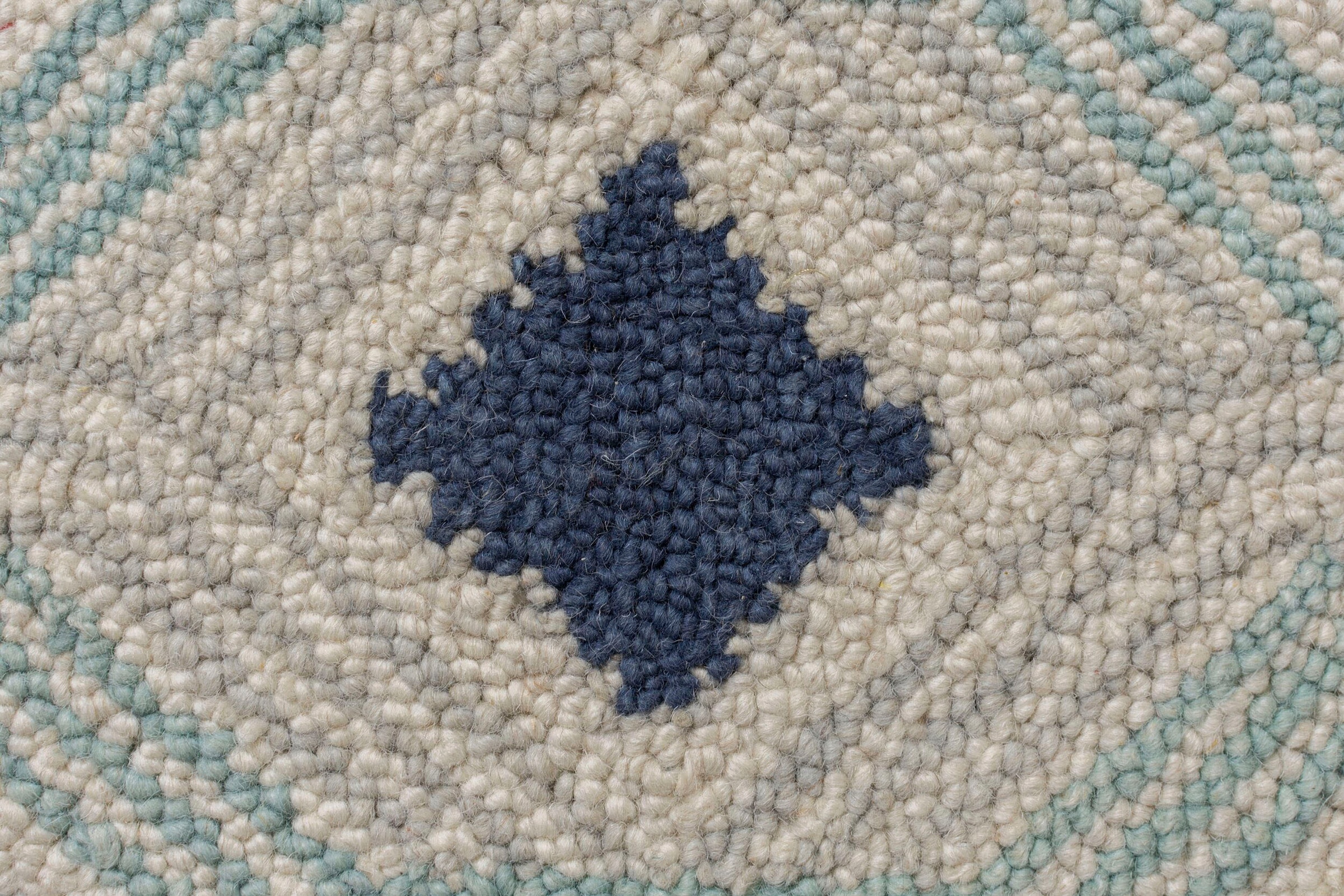 FLAIR RUGS Wollteppich »Marco«, rechteckig, 4 mm Höhe, aus 100% Wolle, Ethno Design, im Boho Look, mit Quasten