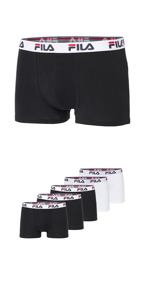 Fila Boxer »MAN BOXER SHORTS« 5er Pack, mit Logobund günstig online kaufen