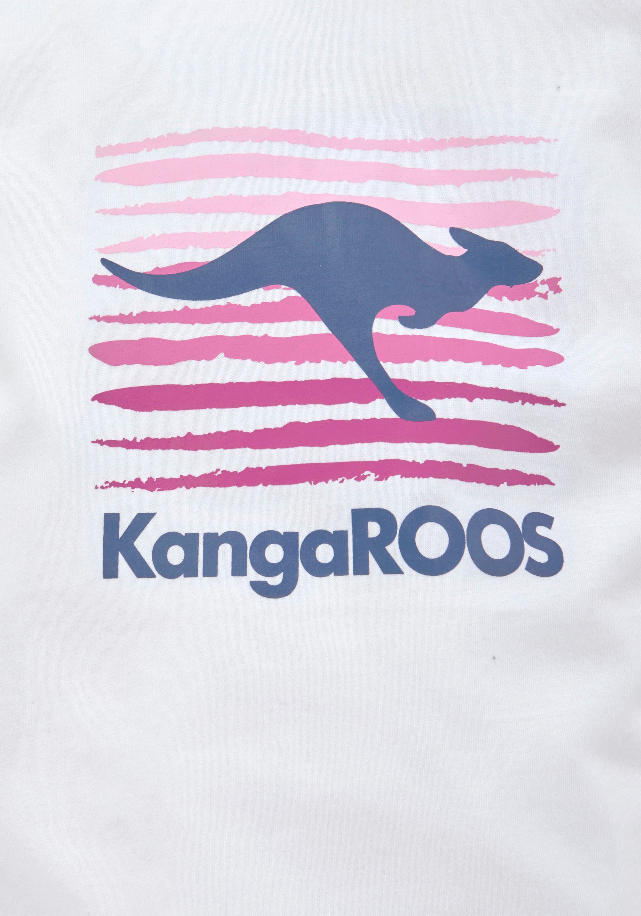 %Sale im jetzt Logodruck KangaROOS großem mit T-Shirt,