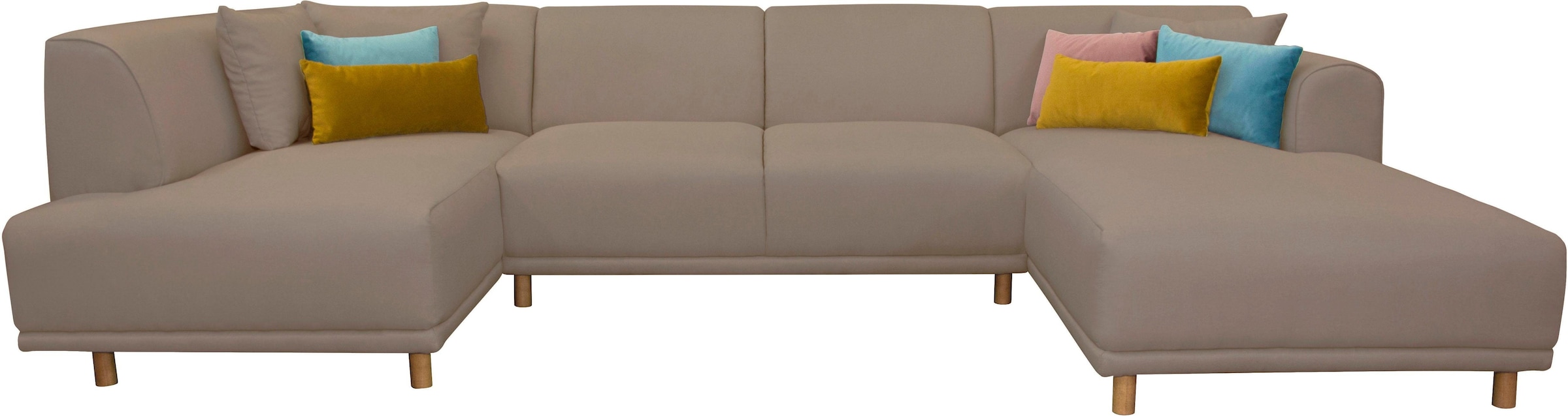 OTTO home Wohnlandschaft »Maroon U-Form« in skandinavischem Design, mit los günstig online kaufen