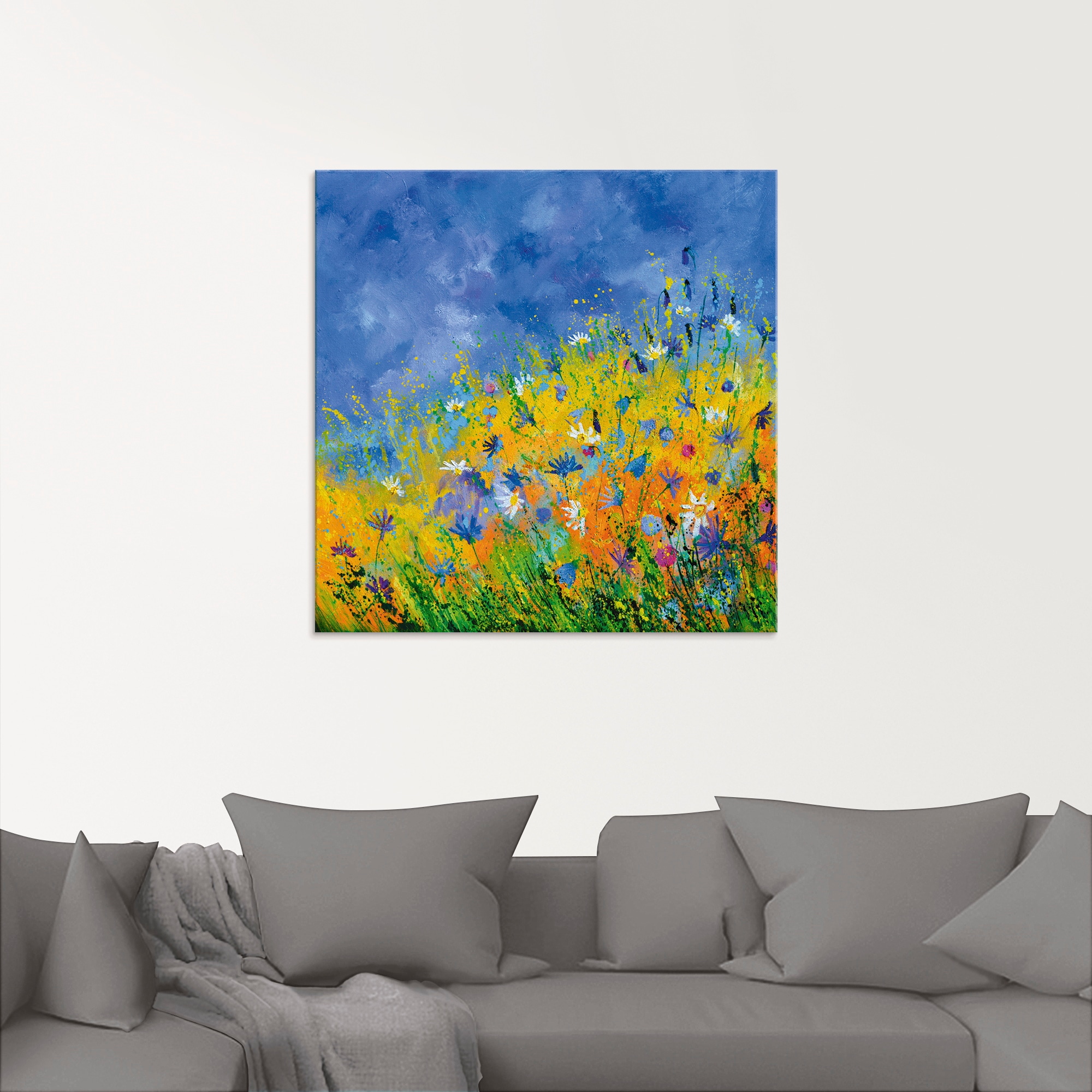 Artland Glasbild »Wildblumen«, Blumenwiese, (1 St.), in verschiedenen Größe günstig online kaufen