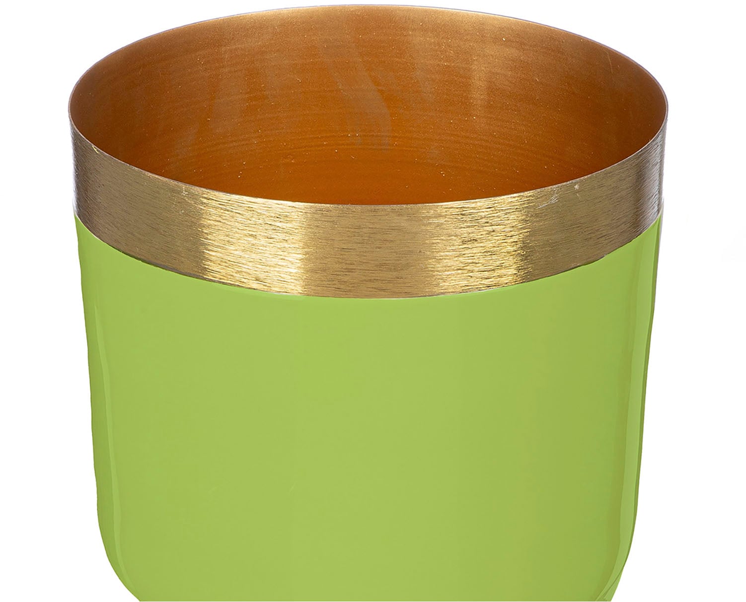 GILDE Tischvase »Vase Roro mit Goldrand«, (1 St.)
