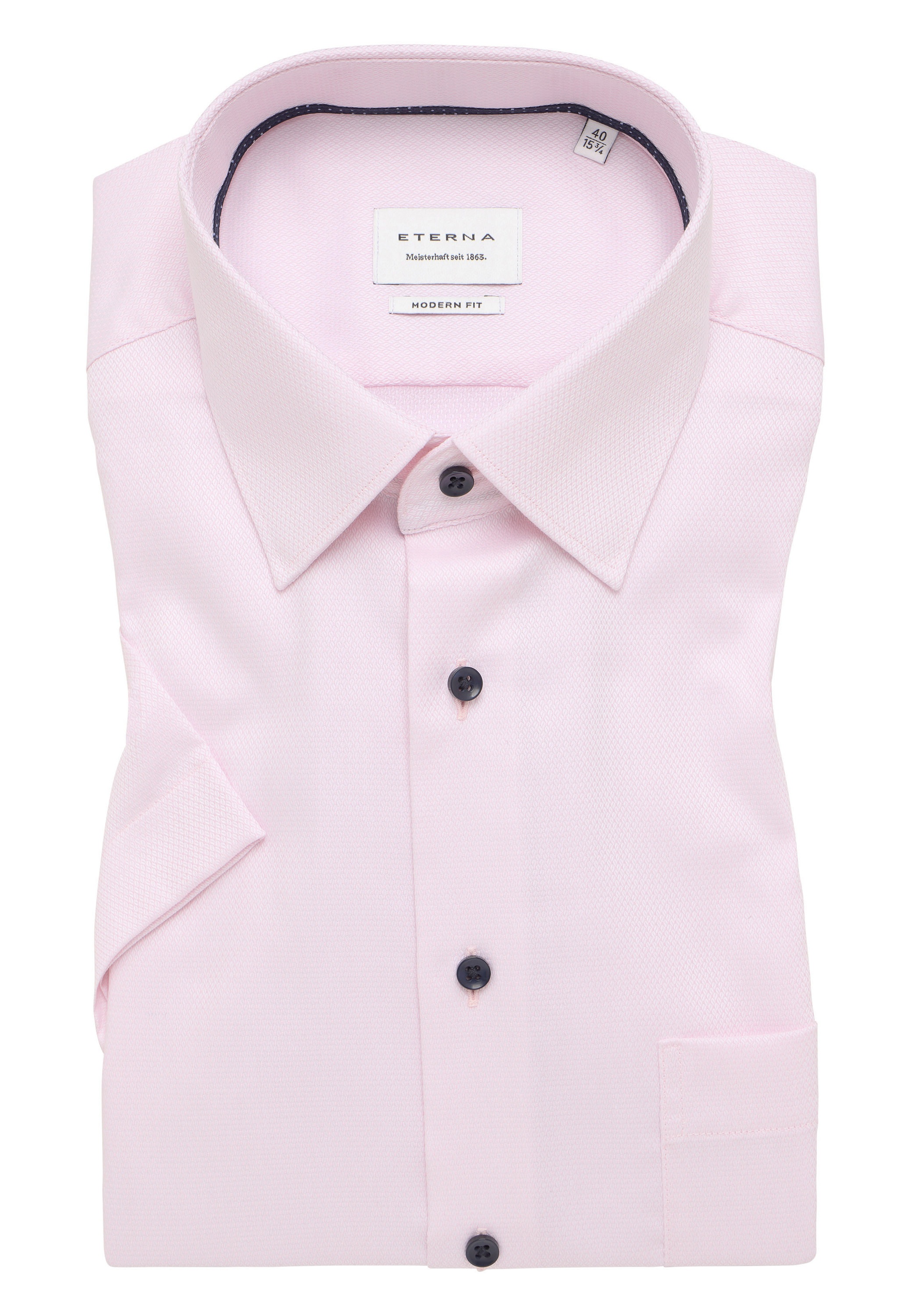 Eterna Kurzarmhemd »MODERN FIT« NON IRON (bügelfrei)