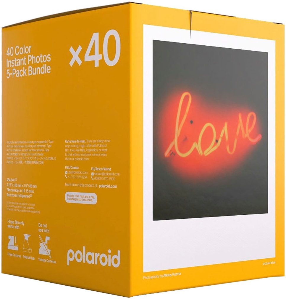 Polaroid Sofortbildfilm »i-Type Color Film Pack 40x«