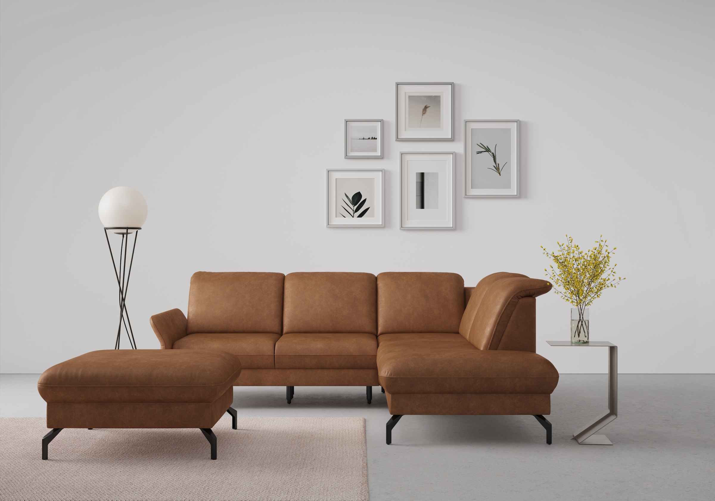 sit&more Ecksofa »Fashion L-Form« wahlweise mit Kopfteilverstellung und Vor günstig online kaufen