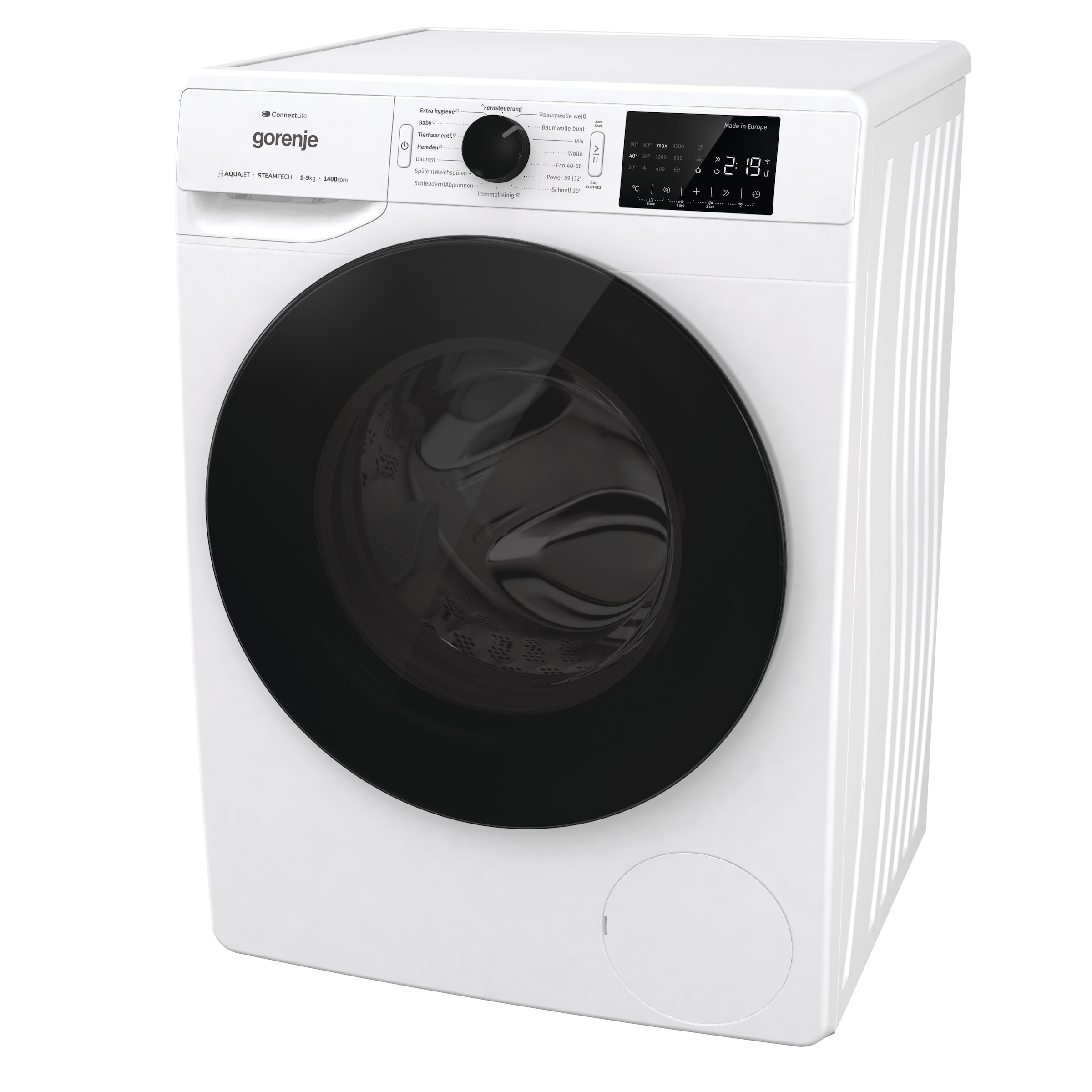 GORENJE Waschmaschine »WPNEI94DA1TS«, 9 kg, 1400 U/min, Energieklasse A-10%