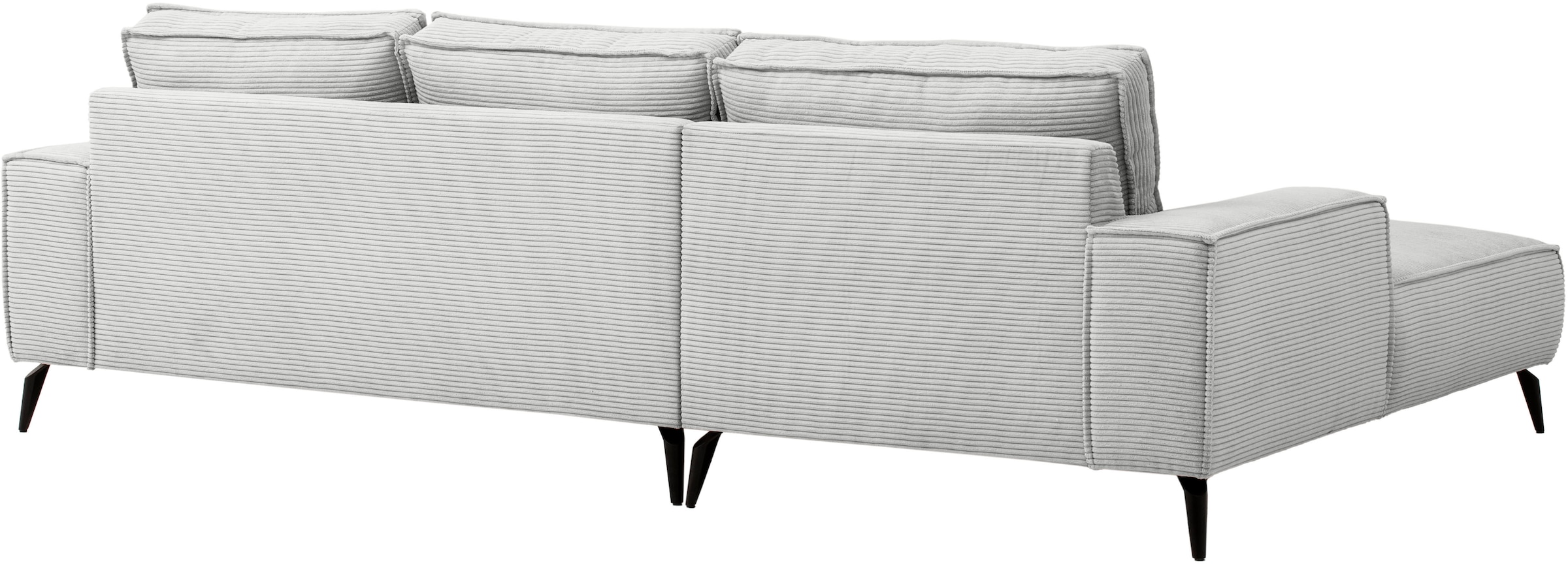 andas Sitzgruppe »TVINNU, Polsterecke L-Form, Schlaffunktion, mit Hocker«, (Set, 2 tlg.), stellbar zum Schlafsofa (Krokodilverbinder)