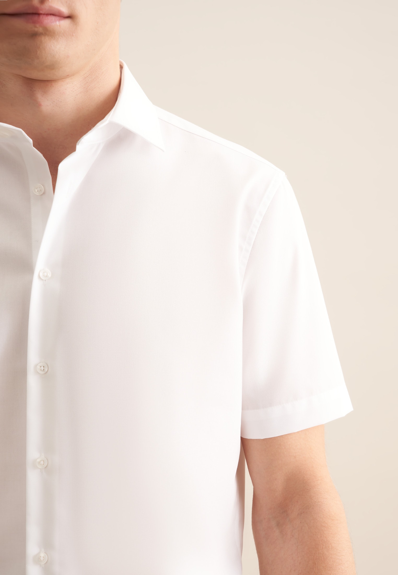 seidensticker Businesshemd »Schwarze Rose« Shaped 1/2 Kentkragen Uni