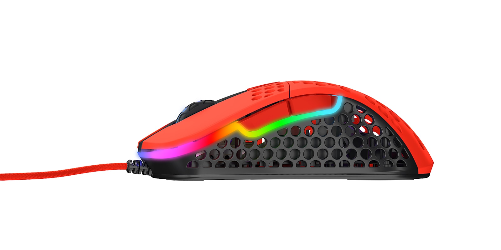 Cherry Xtrfy Gaming-Maus »M4 RGB«, kabelgebunden, ultraleichte Gaming-Maus