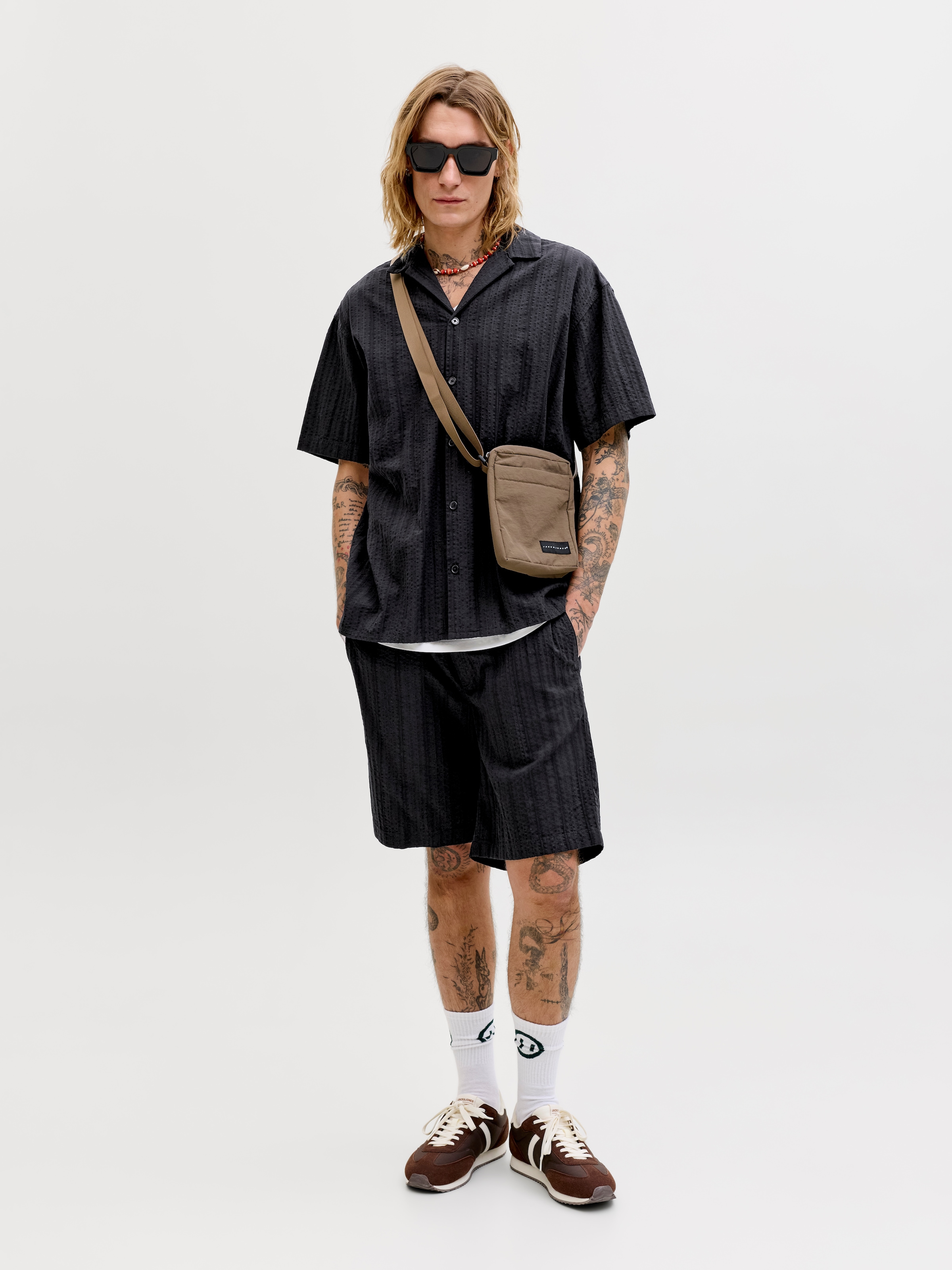 Jack & Jones Shorts »JPSTJAIDEN TYSON JOGGER SHORT SRT SN«  Baumwolle, regular fit