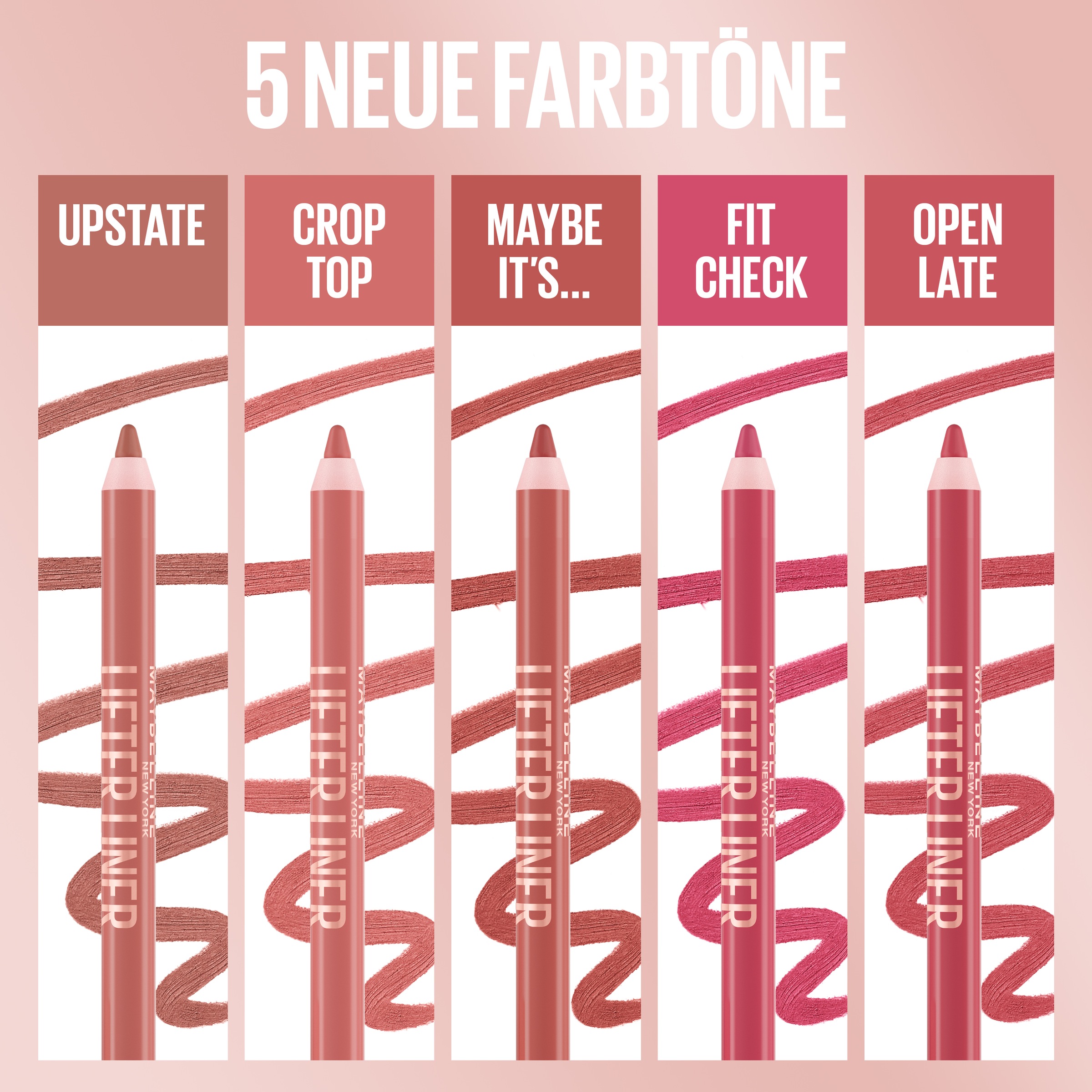 MAYBELLINE NEW YORK Lipliner »LIFTER LINER LIPLINER« mit Hyaluronsäure für voller aussehende Lippen