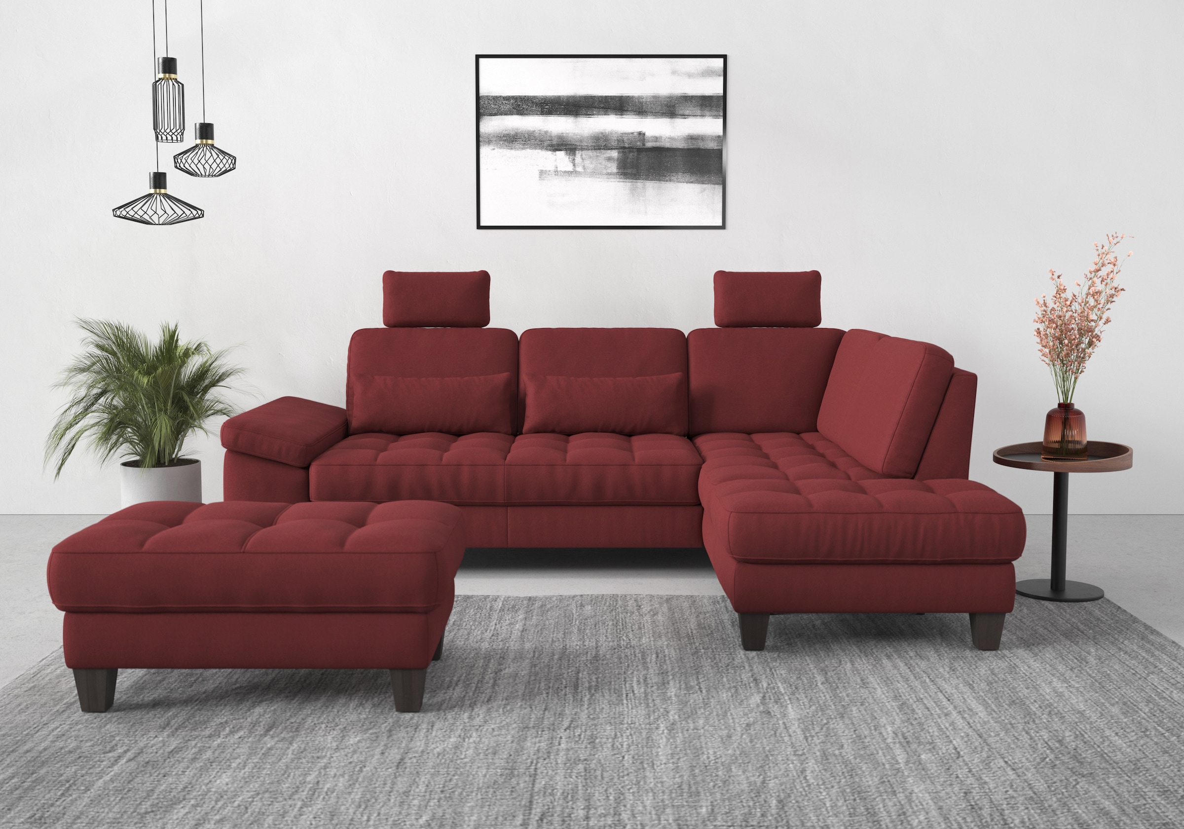 sit&more Stauraumhocker »Westham«, wahlewise mit/ohne Federkern