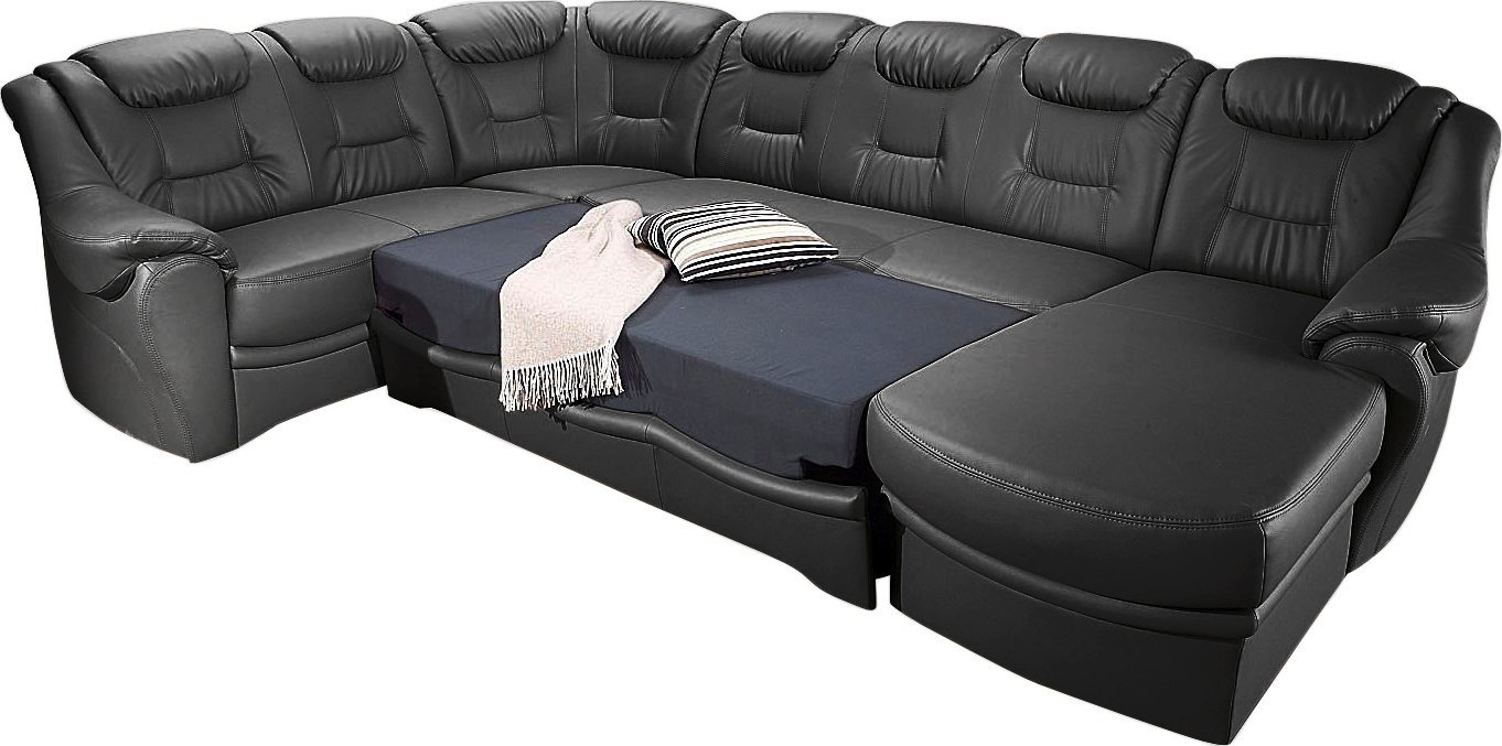 sit&more Wohnlandschaft »Bellevue U-Form« wahlweise mit Bettfunktion günstig online kaufen