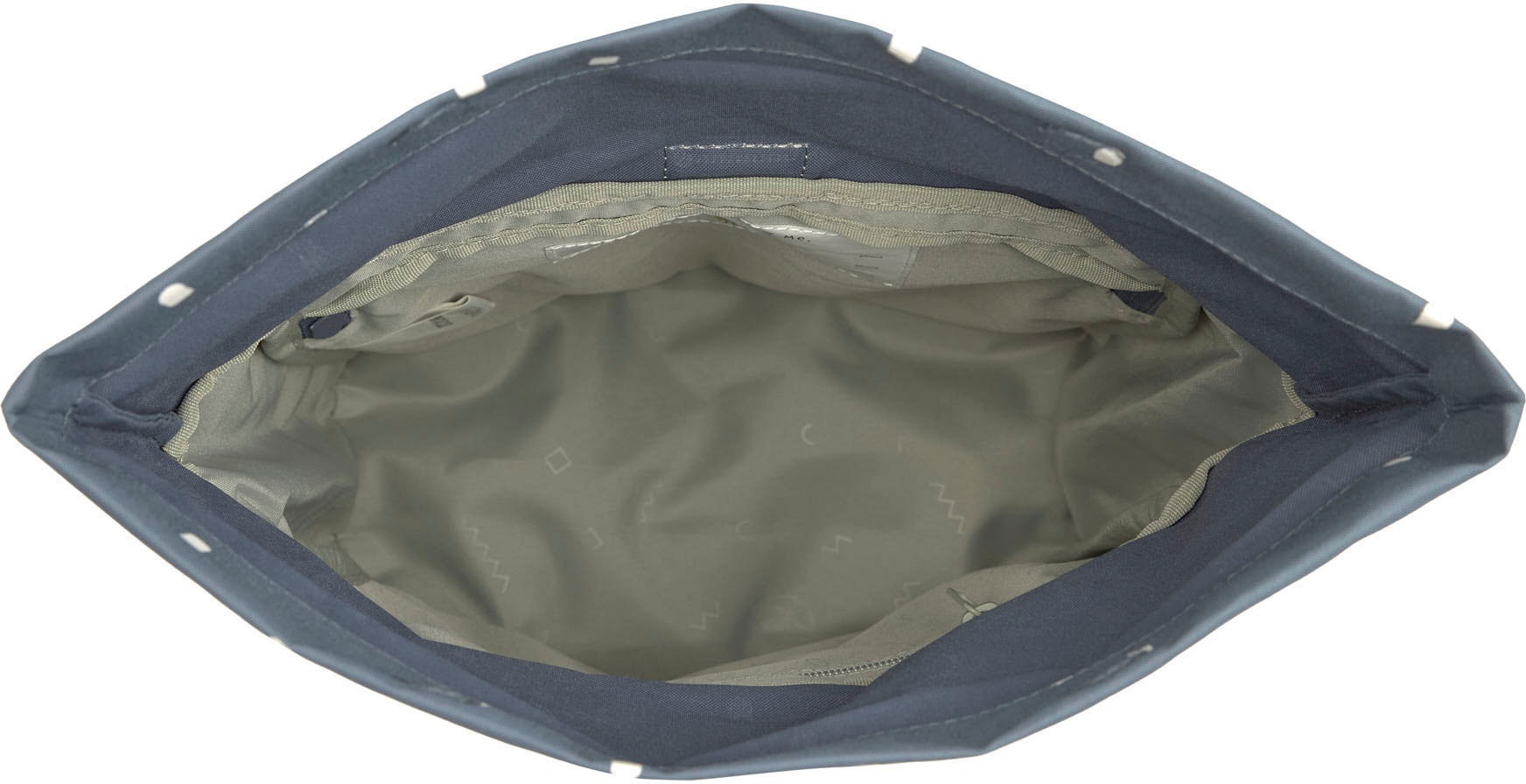 LÄSSIG Kinderrucksack »Happy Prints, Mini Rolltop, Midnight Blue«, Reflektoren