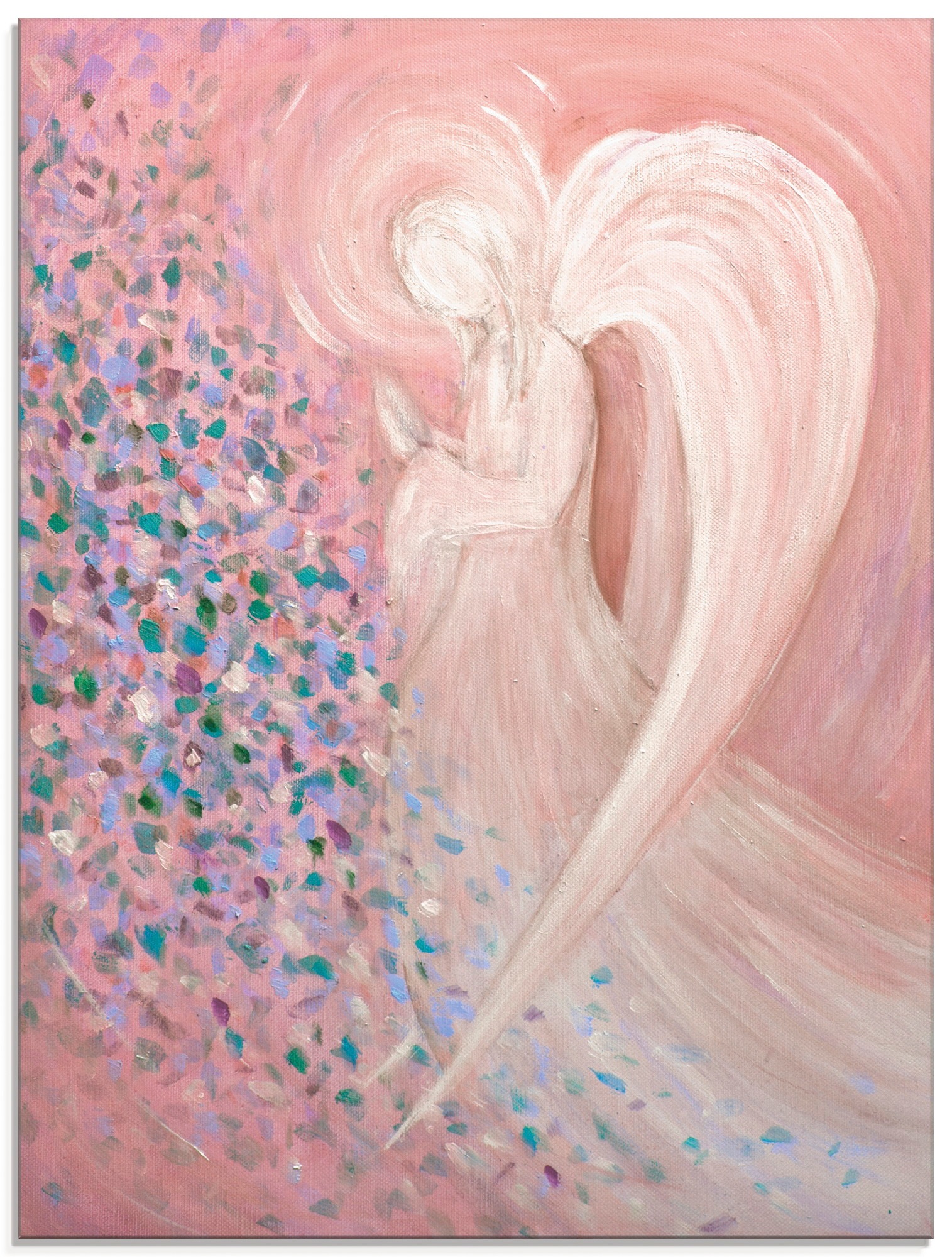 Artland Glasbild »Engelbild - pastell«, Religion, (1 St.), in verschiedenen günstig online kaufen