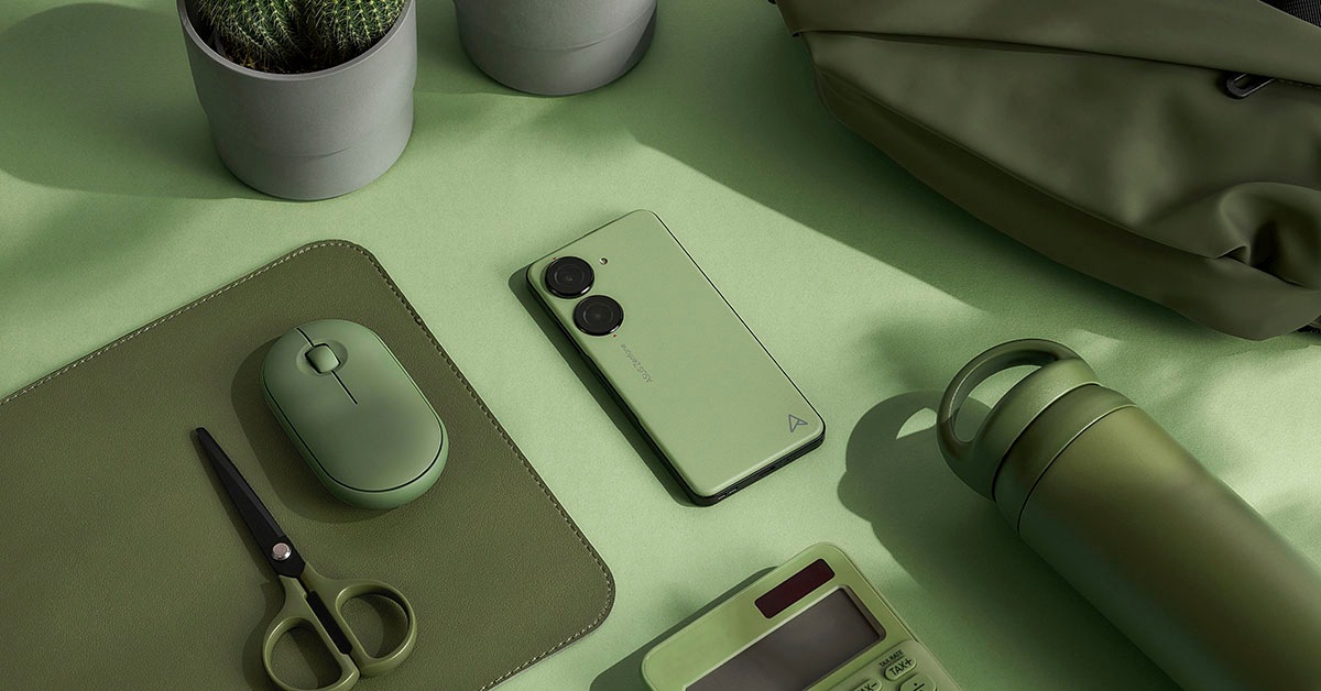 Asus Smartphone »ZENFONE 10«, grün