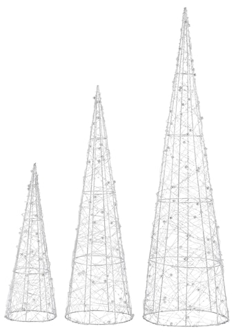 LED Baum »Pyramide«, mit 90 warmweißen LEDs