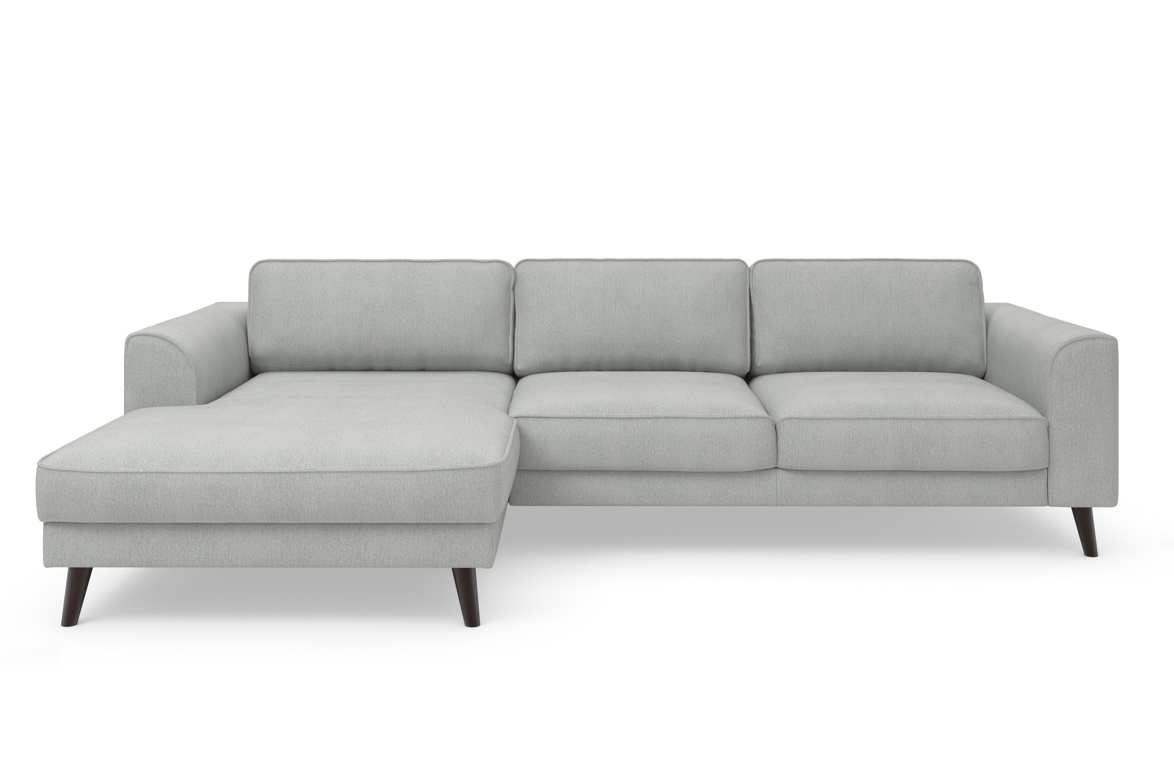 TRENDMANUFAKTUR Ecksofa "Lumber Jack, elegantes Designsofa, zeitlos modern, günstig online kaufen