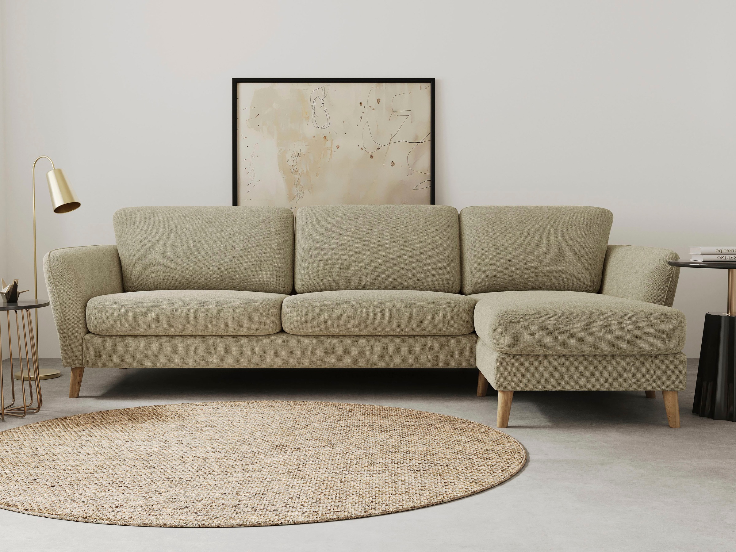 Home affaire Ecksofa »MARSEILLE (279/152cm),L-Form, Rec. rechts/links, vers günstig online kaufen