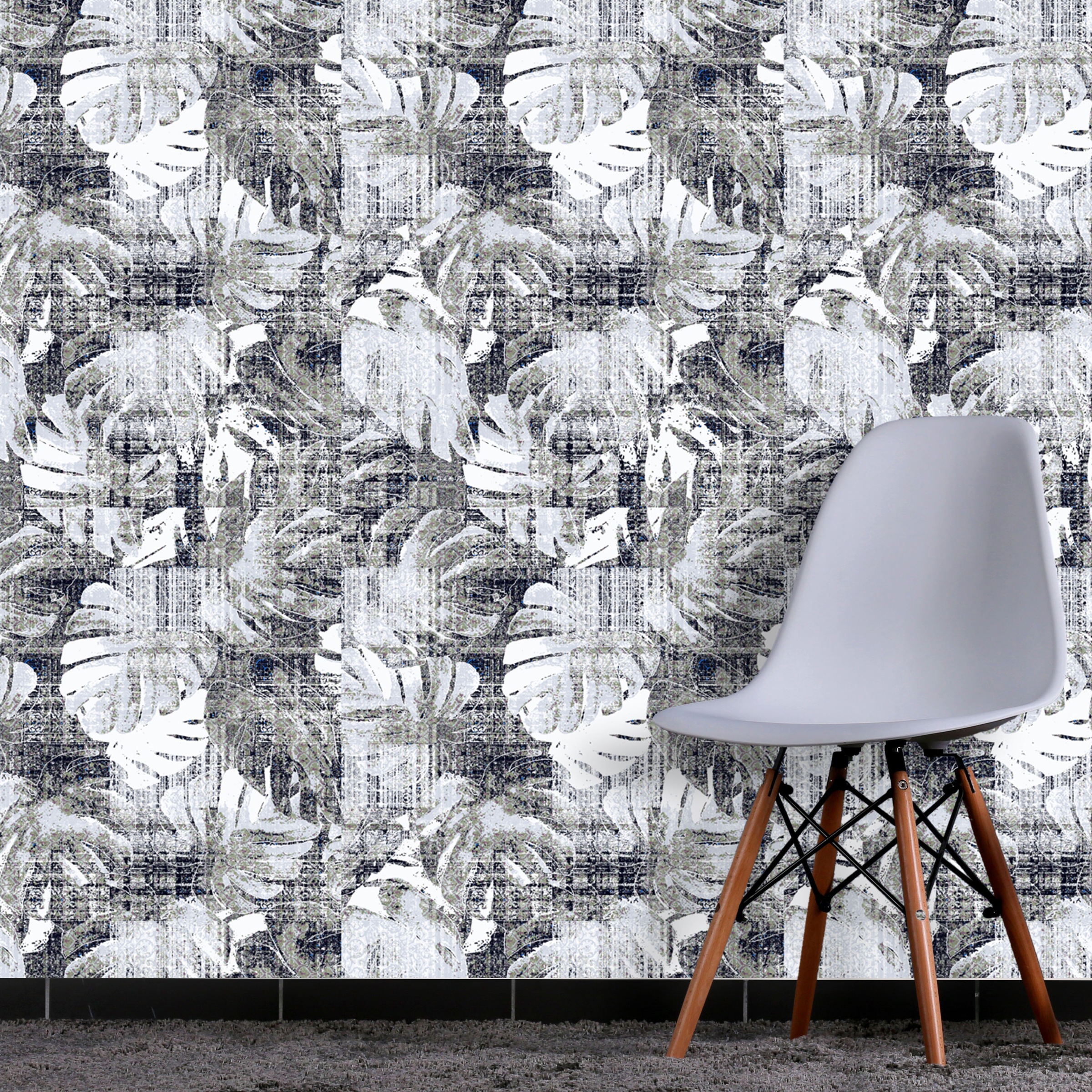 queence Vinyltapete »Doddy« Motiv   floral   geblümt   gemustert glatt 90x2 günstig online kaufen