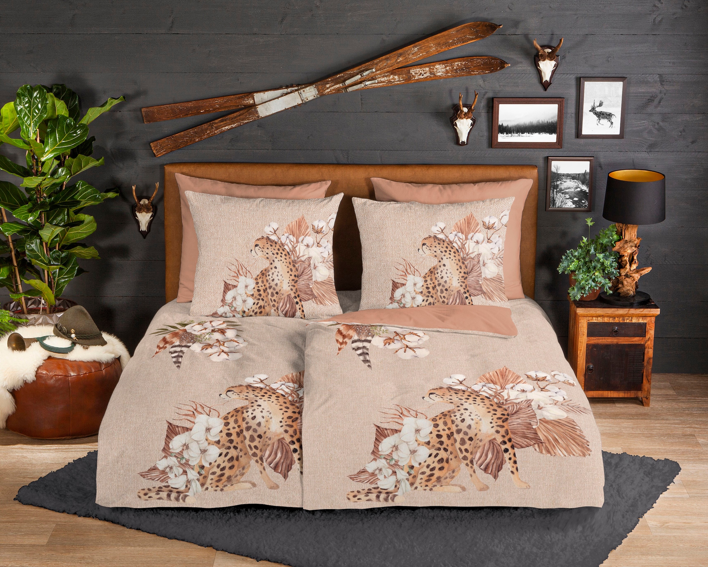 good morning Wendebettwäsche »Chevy«, Biber Flanell, 135x200, Warm, Weich, günstig online kaufen