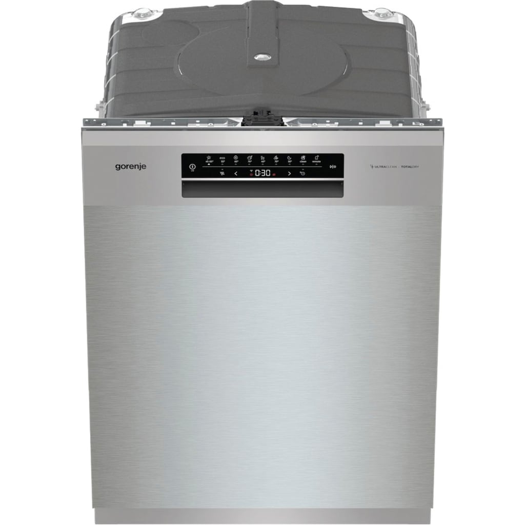 GORENJE Unterbaugeschirrspüler, GU673C60X, 16 Maßgedecke, automatische Türöffnung