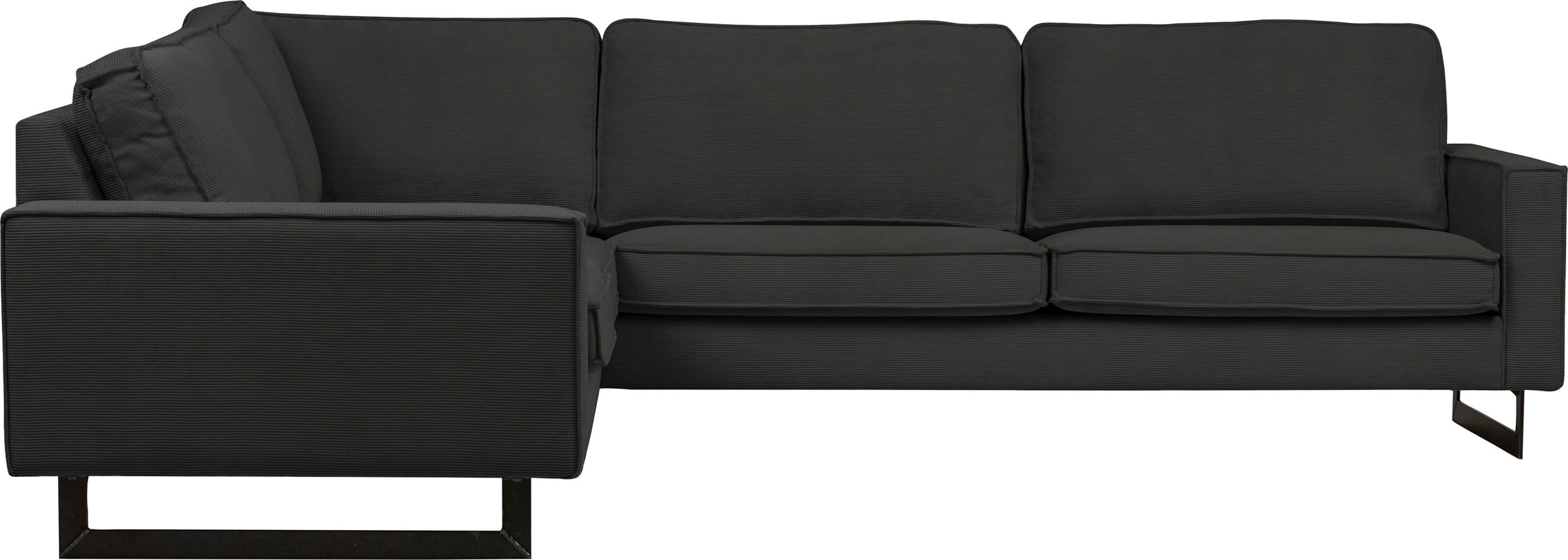Places of Style Ecksofa »Pinto, XXL, 250/290 cm, langer Schenkel, Ottomane« günstig online kaufen
