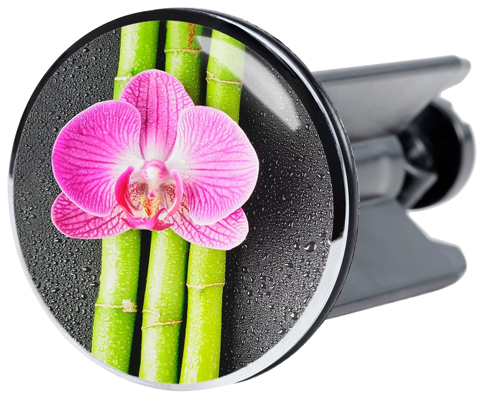 Sanilo Badaccessoire-Set »Asia«, (Komplett-Set, 3 tlg.), bestehend aus WC-Sitz, Badteppich und Waschbeckenstöpsel