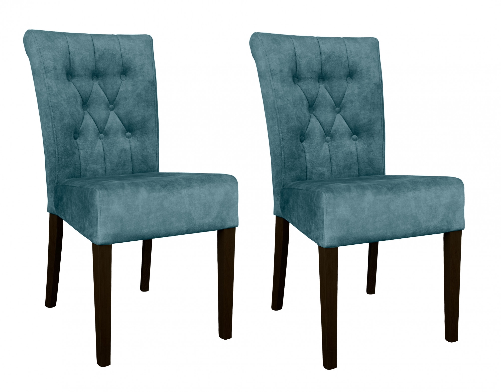 Home affaire 4-Fußstuhl »Ravenna« (Set) 2 Stk.Esszimmerstuhl mit Knopfheftu günstig online kaufen