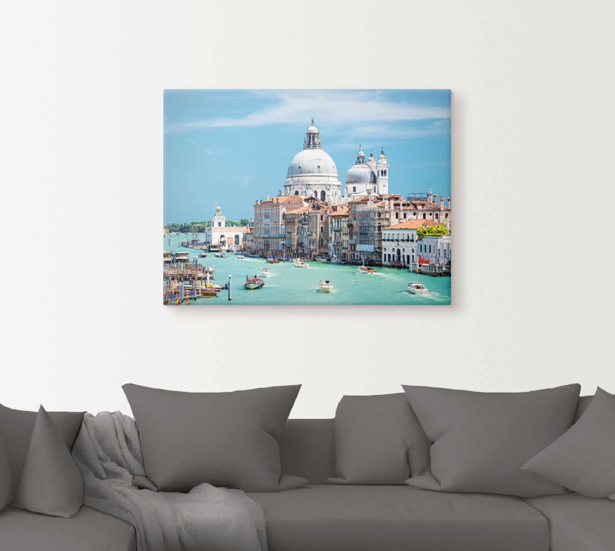 Artland Leinwandbild »Venedig«, Italien, (1 St.), auf Keilrahmen gespannt