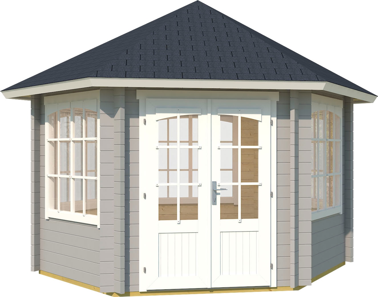 LASITA MAJA Pavillon »Ilmenau« BxT: 420x363,7 cm, Fichtenholz günstig online kaufen