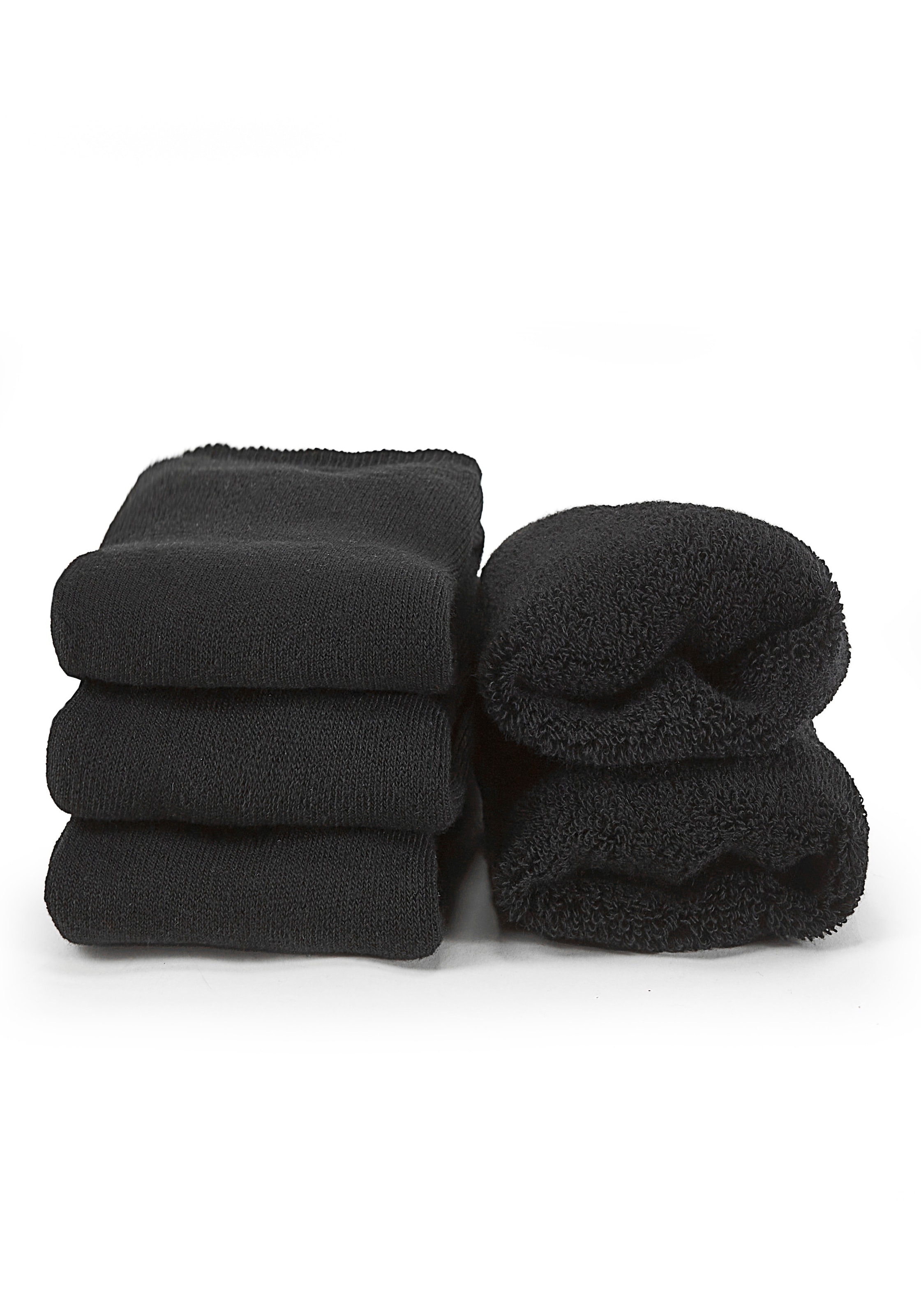 Arizona Kuschelsocken Packung, 3 Paar tlg. mit Antirutsch in Form eines Spruches