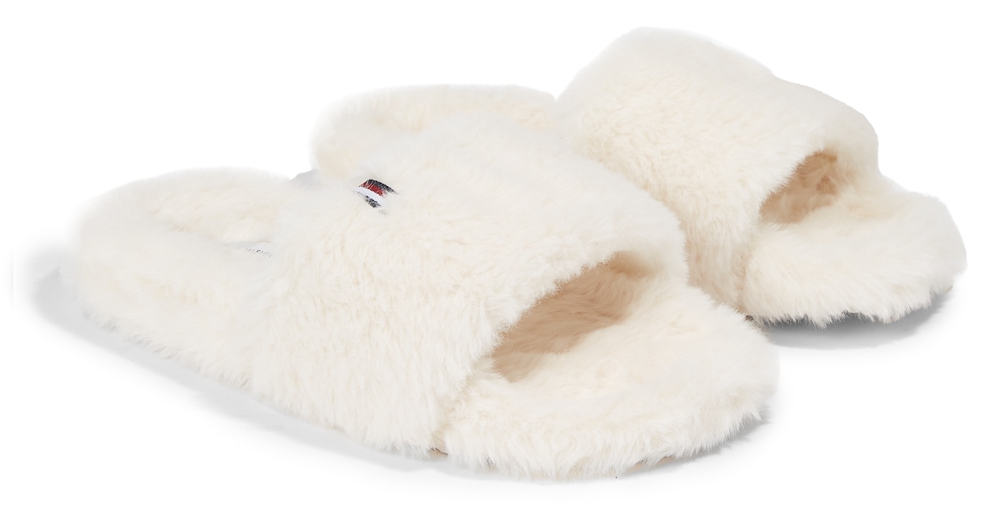 Plüsch Hausschuhe »FUR HOME SLIPPER SLIDE«, zum Wohlfühlen