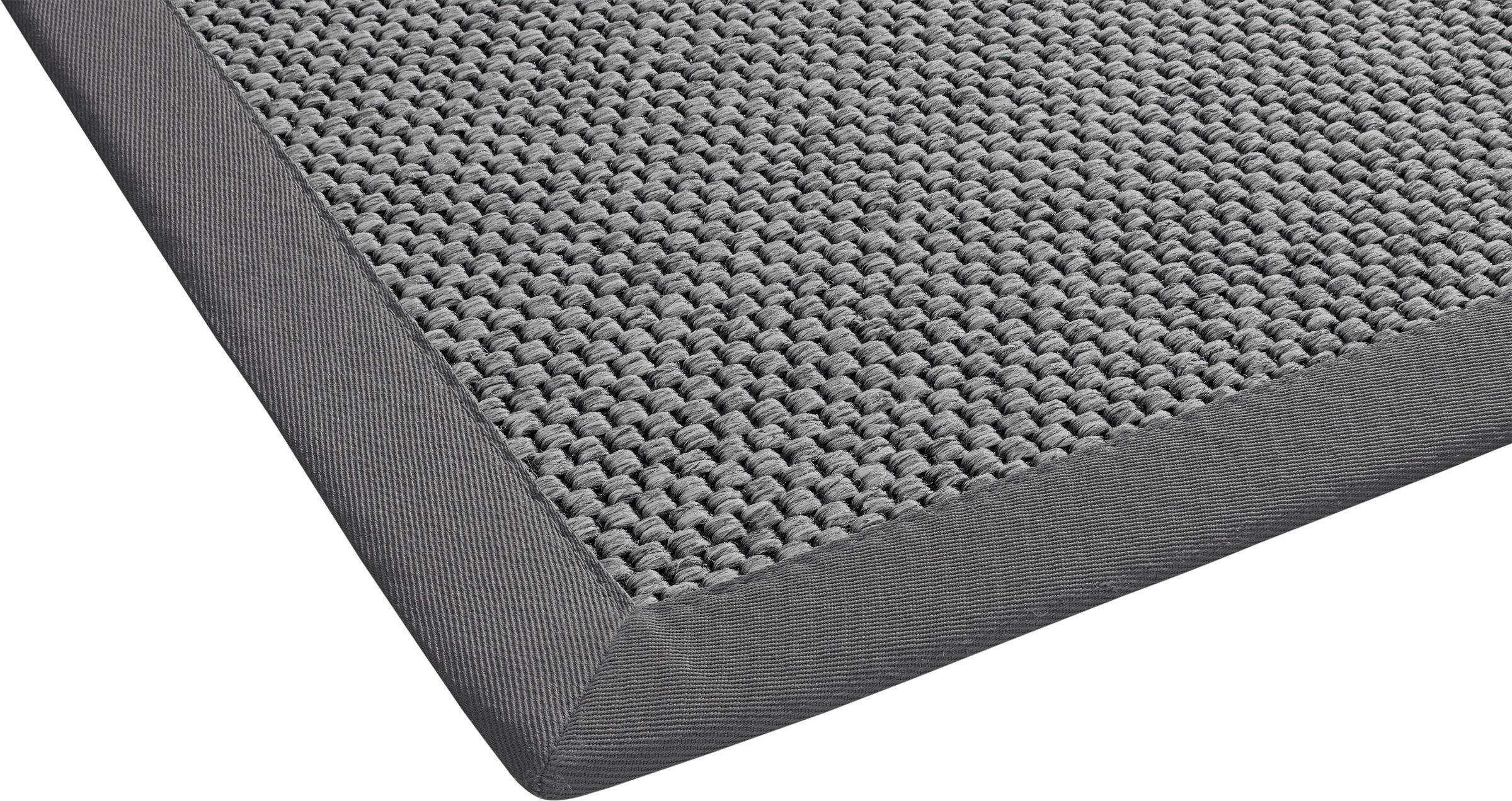 Dekowe Teppich »Naturana Panama«, rechteckig, 8 mm Höhe, Flachgewebe, meliert, Sisal-Optik, mit Bordüre, Wohnzimmer