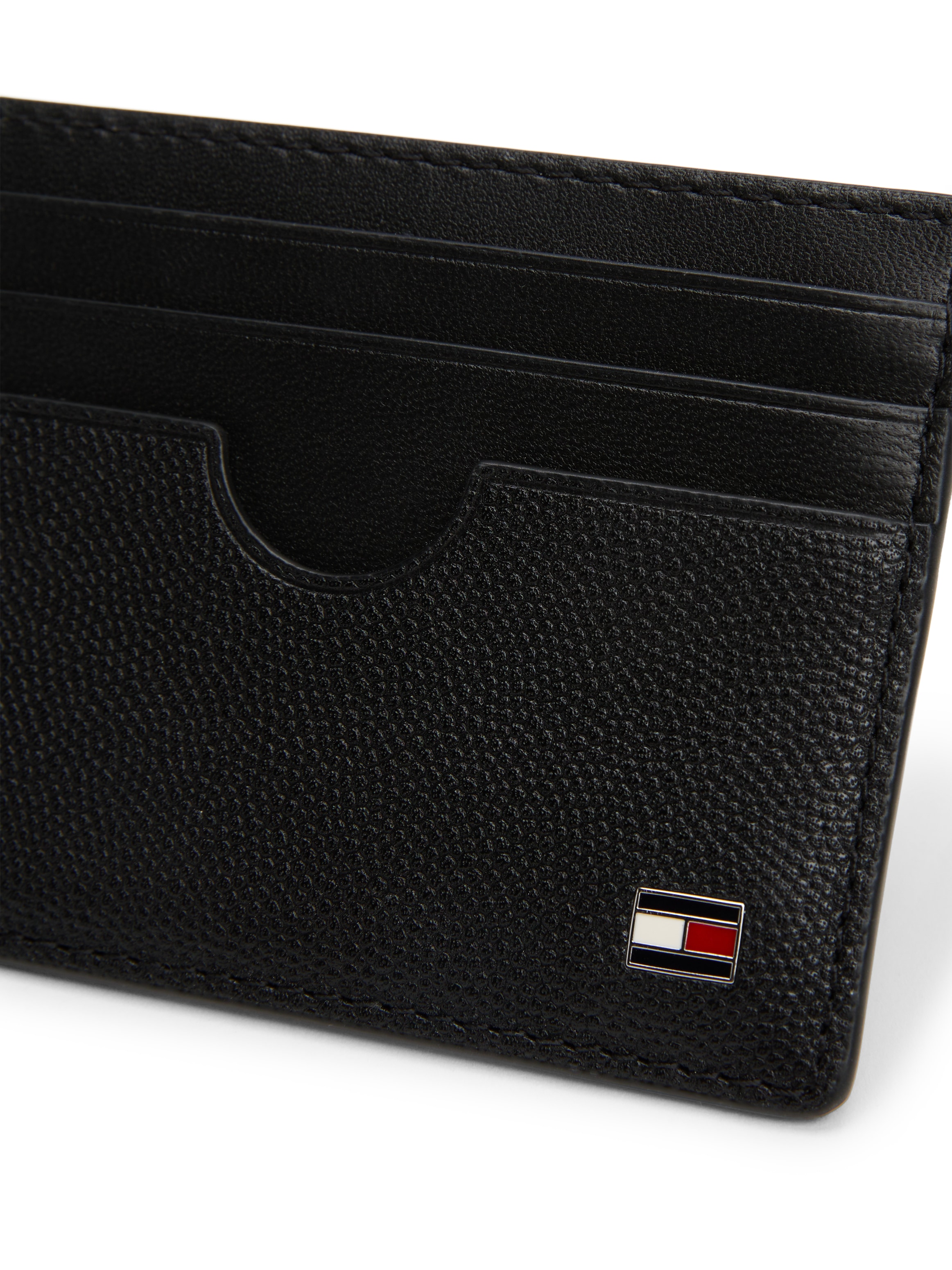 Tommy Hilfiger Kartenetui »TH FLAG CC HOLDER« , Unisex Geldbeutel, Portemonnaie mit Logoflagge