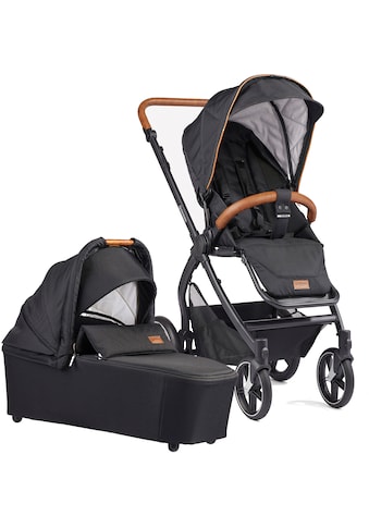 Kombi-Kinderwagen »FX4 Soft+ mit Aufsatz Style, schwarz/cognac«