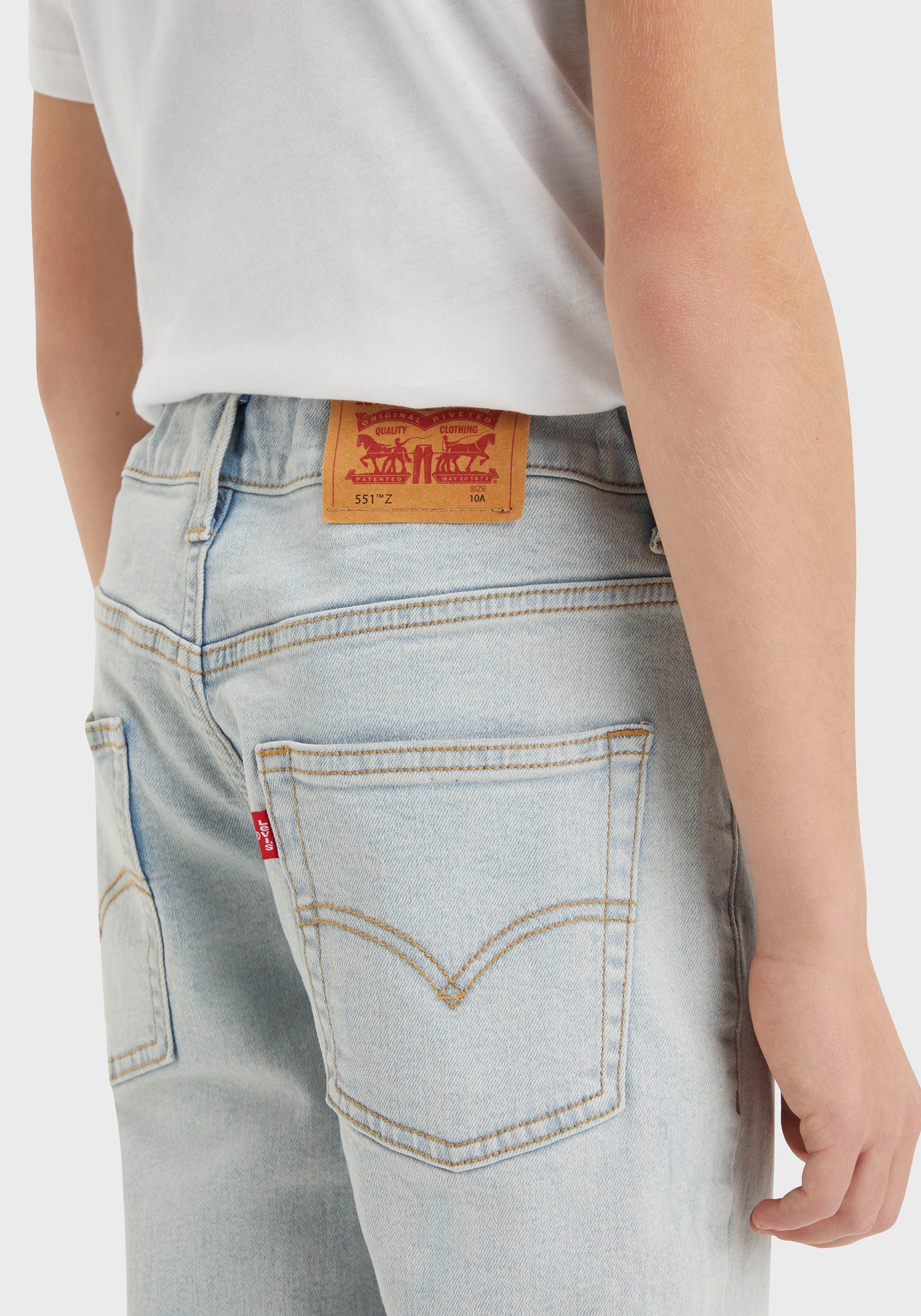 Levi's® Kids Straight-Jeans »LVB 551Z AUTHENTIC STRAIGHT JEANS«, for BOYS