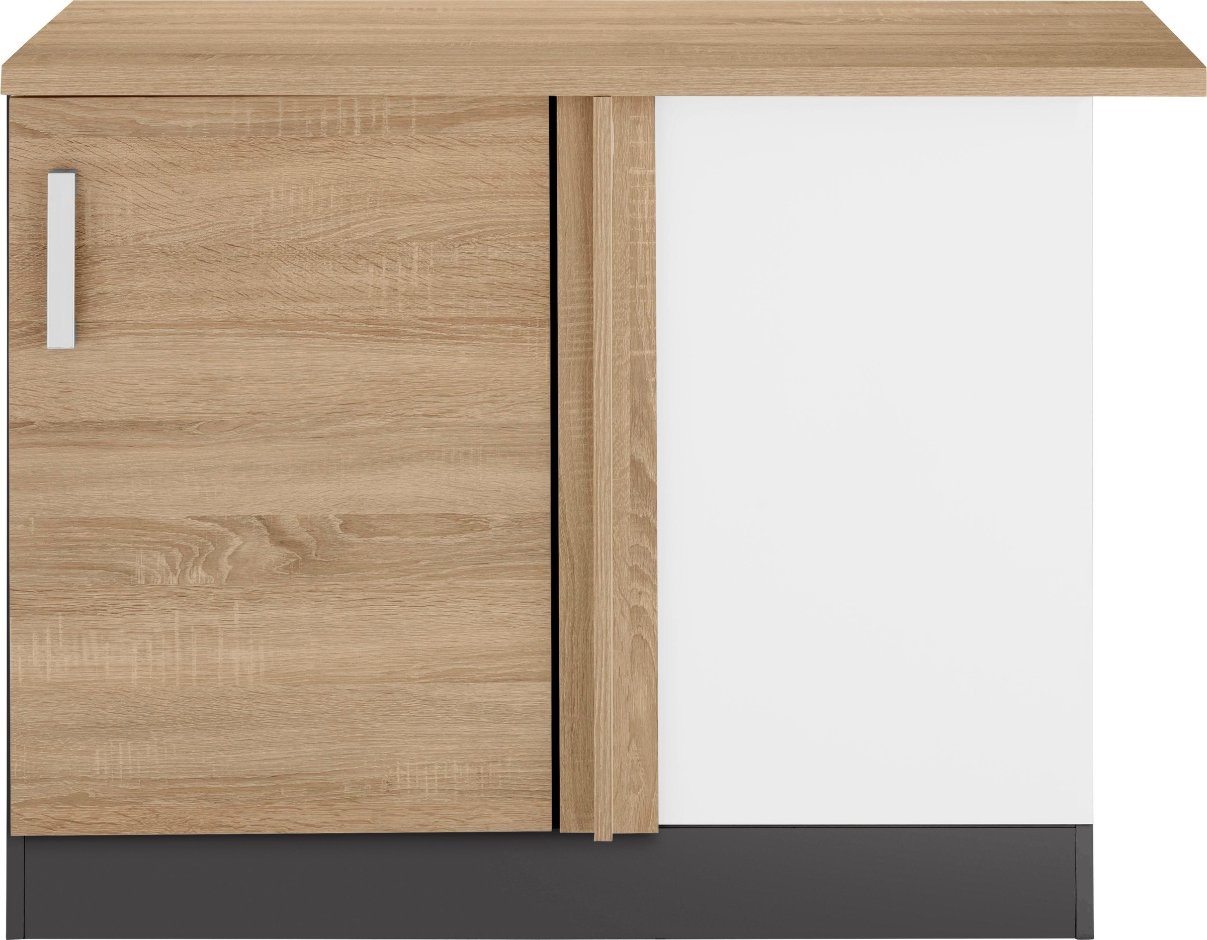 KOCHSTATION Eckunterschrank "KS-Gera" Stellbreite 110 cm günstig online kaufen