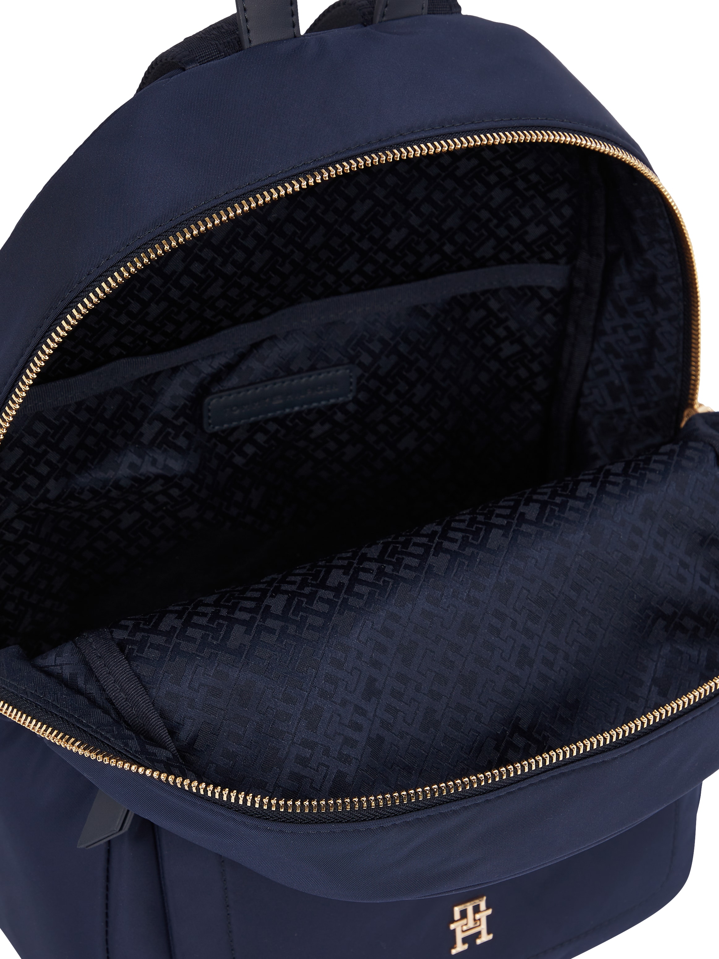 Tommy Hilfiger Rucksack »TH SPRING BACKPACK«, Damen City-Rucksack, Freizeit-Rucksack, Freizeit-Bag mit Logoflagge