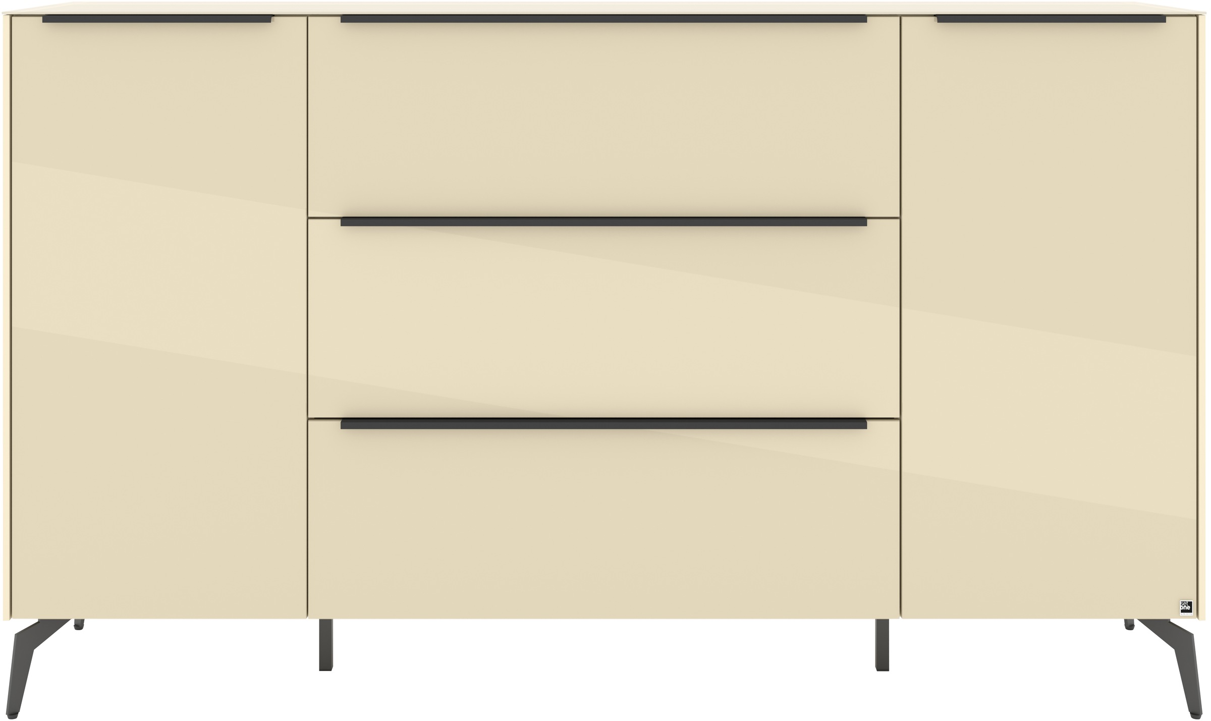 set one by Musterring Sideboard »Reno« 1 Stk. tlg. Mit Winkelfuß in diversen Farben, 109 cm Höhe & Farbauswahl