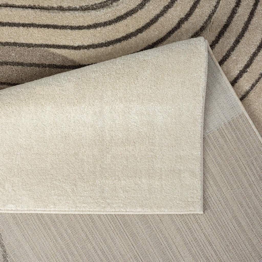 Carpet City Teppich »BONITO 7157«, rechteckig, 11 mm Höhe, Läufer, Flachflor, Hochtief-Muster/ 3D-Effekt, Geo-Muster, Wohnzimmer