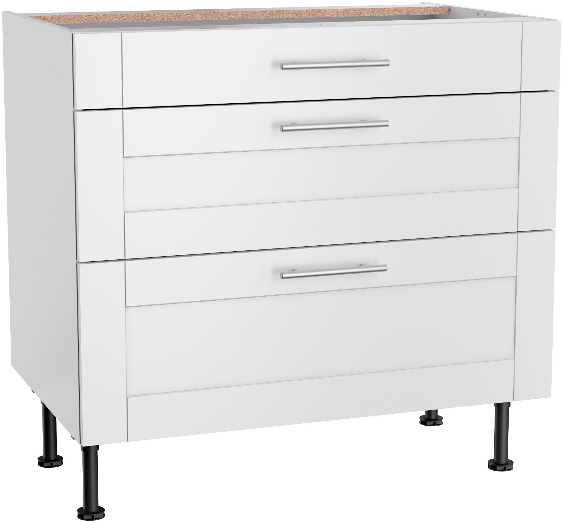 KOCHSTATION Kochfeldumbauschrank »KS-Ahus« Breite 90 cm günstig online kaufen